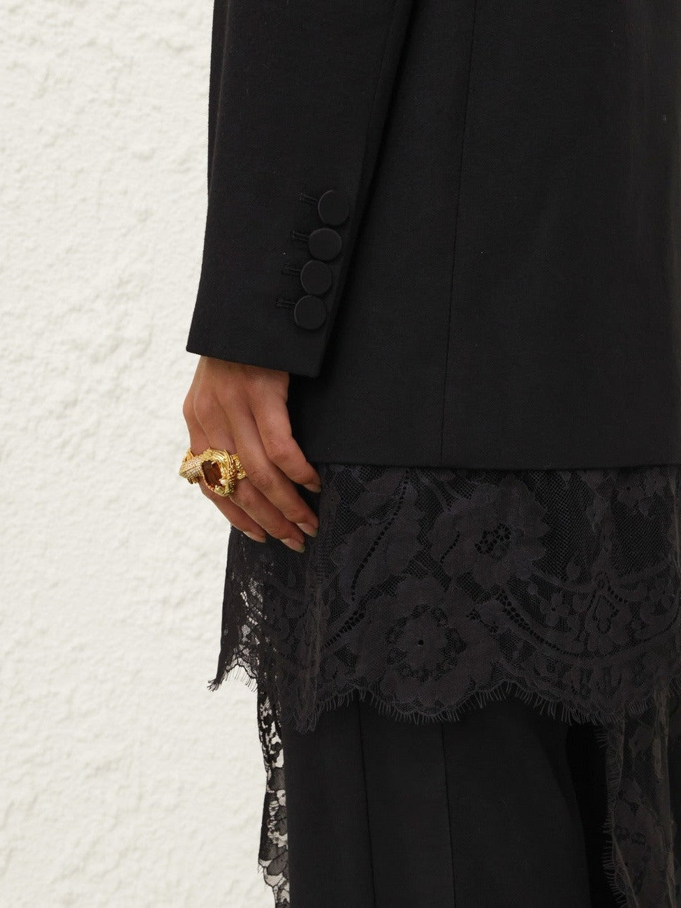 Valiant lace blazer