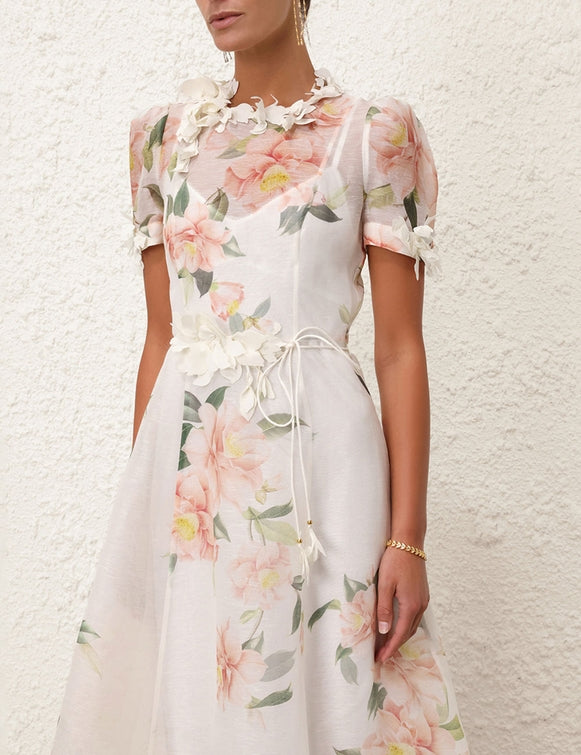 NATURA LIFTOFF FLOWER MIDI