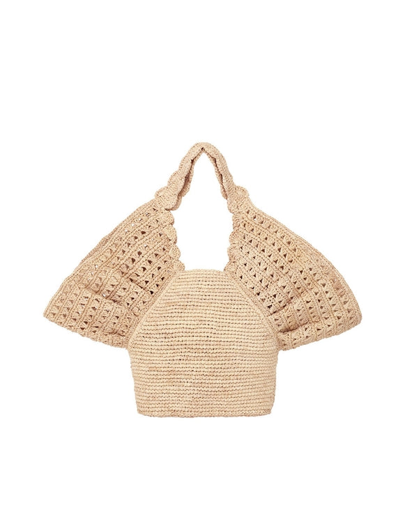 ZIMMERMANN RAFFIA BUCKET