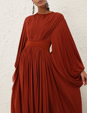 ILLUMINATE BATWING MAXI DRESS