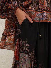 Rhiannon ruffle maxi skirt