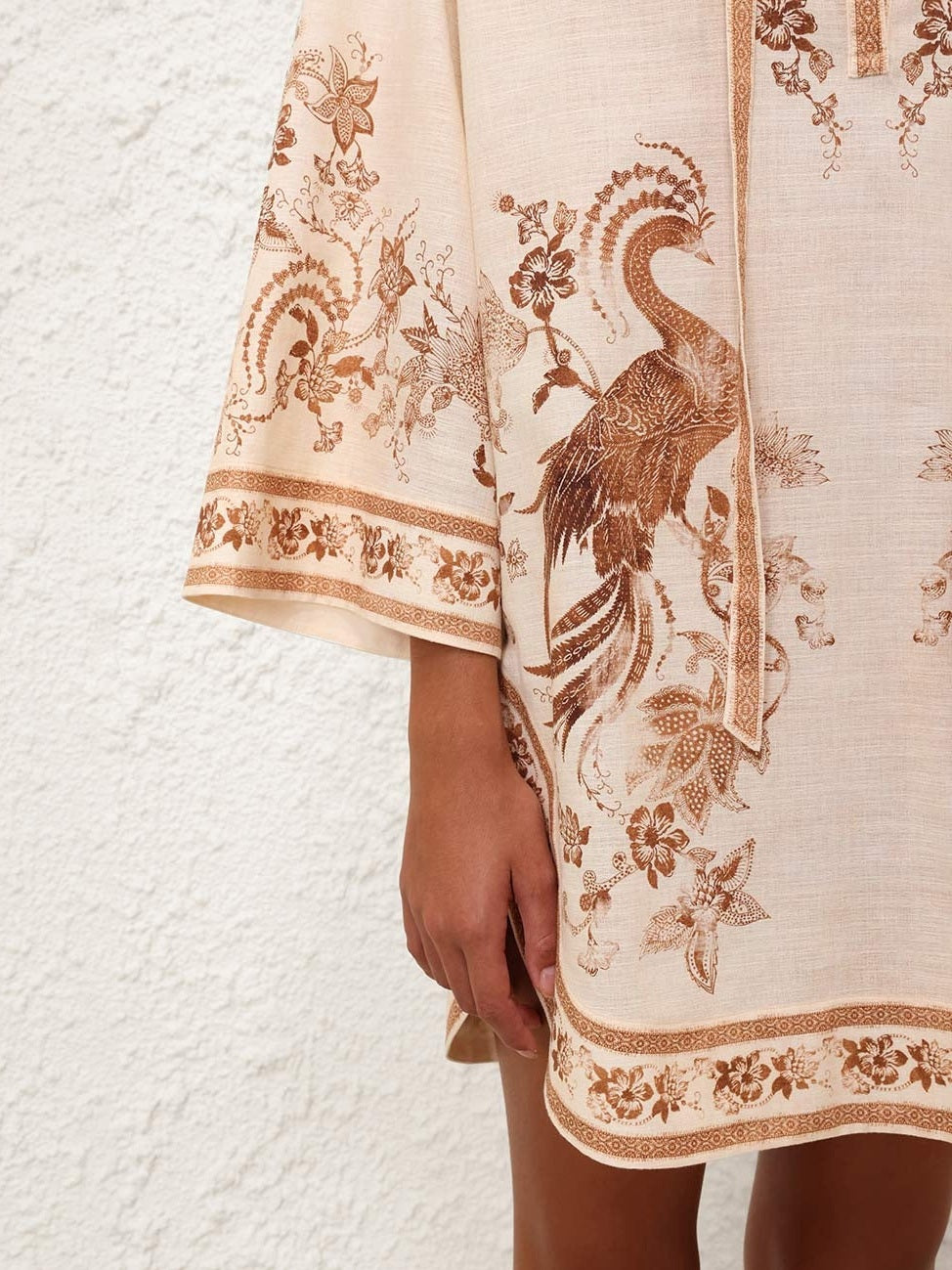 Ascension tunic mini dress