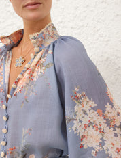 CASCADIAN BILLOW BLOUSE