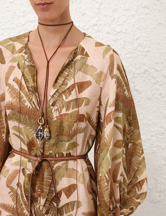 ASCENSION MIDI DRESS