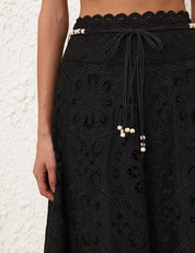 RHIANNON EMBROIDERED SKIRT