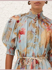 Ascension billow maxi dress