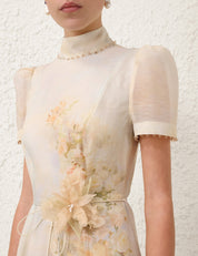 MEMENTO PICNIC MIDI DRESS