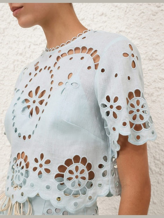 Awaken embroidered bodice