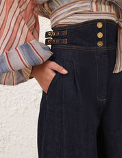 Rebellion denim tailored pant