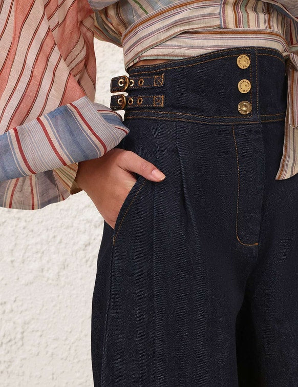 Rebellion denim tailored pant