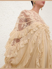 Rebellion splice billow dress