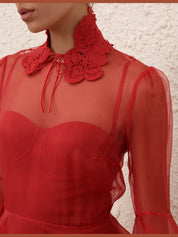 Rebellion lantern mini dress