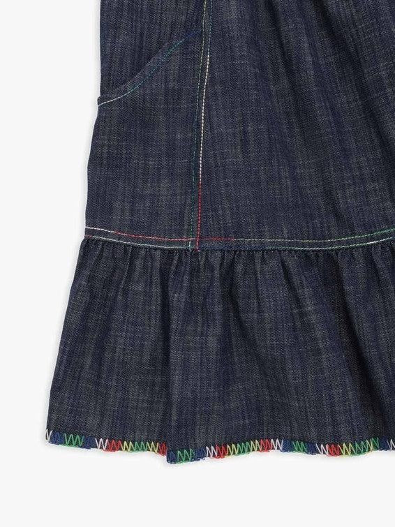 Alight Denim Dress فستان 