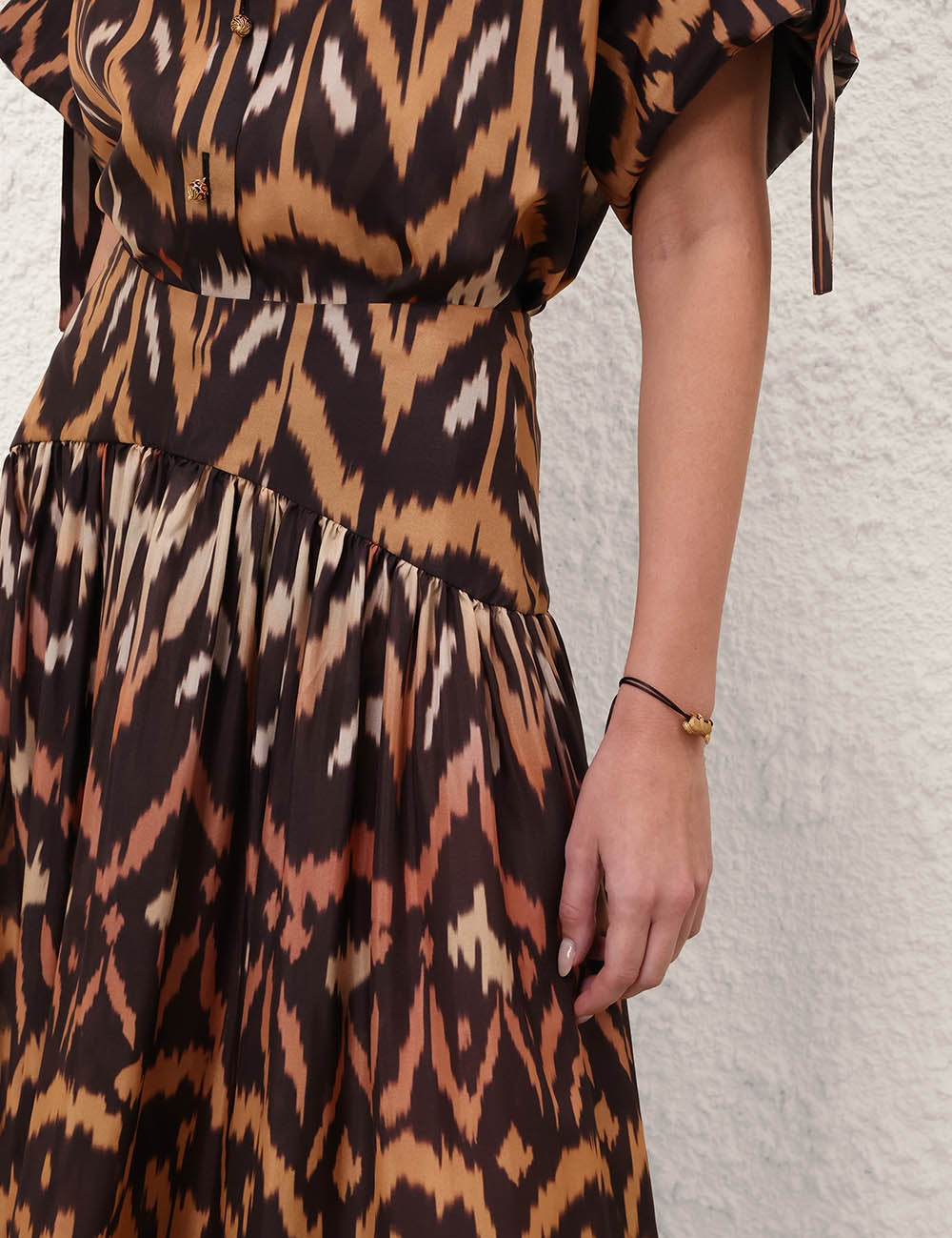Aster midi skirt