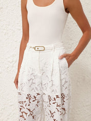 Natura cropped barrel pant
