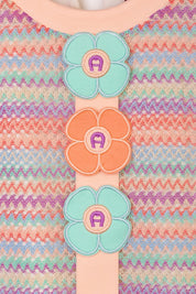 DRESS FANCY WOVEN EMBROIDERY