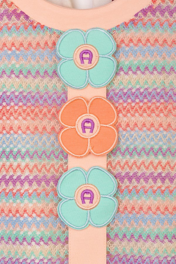 DRESS FANCY WOVEN EMBROIDERY