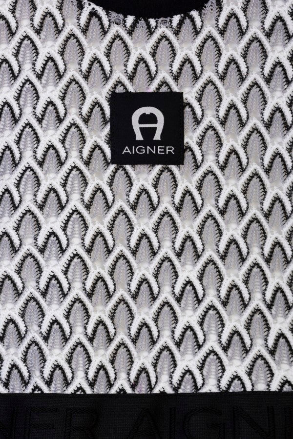 DRESS FANCY WOVEN/POPLIN WOVEN BADGE