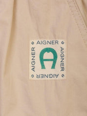 Bermudas poplin woven badge