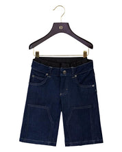 BERMUDAS DENIM STRETCH WOVEN BADGE