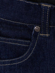 Bermudas denim stretch woven badge