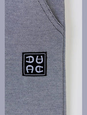 Bermudas punto di roma embroidery/woven badge