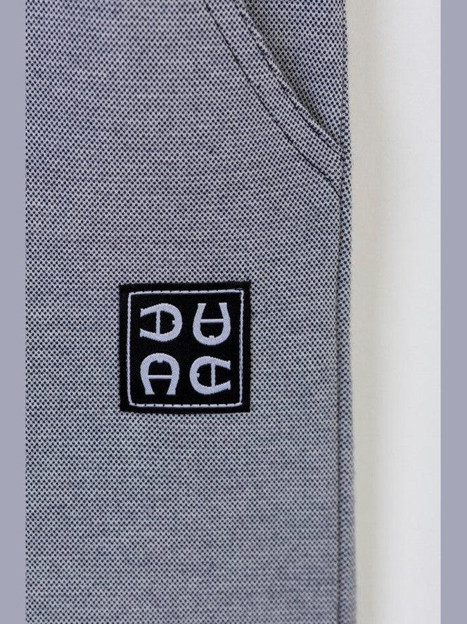 Bermudas punto di roma embroidery/woven badge