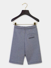 Bermudas punto di roma embroidery/woven badge