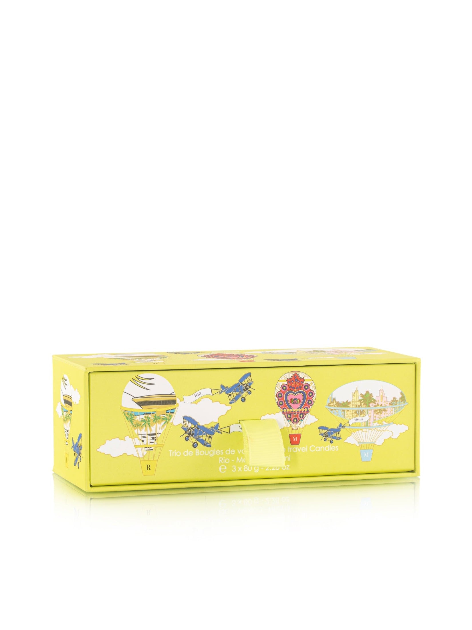 Trio Travel Candles My First Baobab Trio Rio-Mexico-Miami