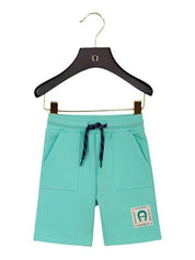 Bermudas sweat lycra woven badge