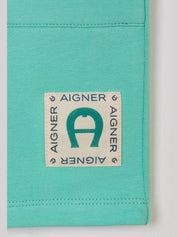 Bermudas sweat lycra woven badge
