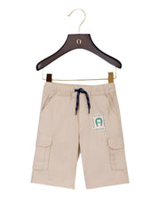 BERMUDAS POPLIN WOVEN BADGE