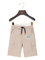 Bermudas poplin woven badge