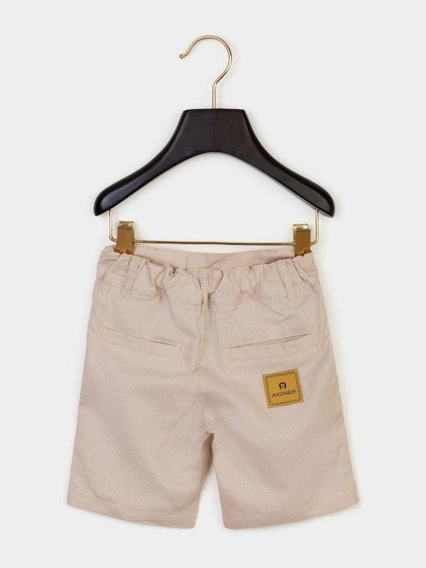 Bermudas linen woven badge ce