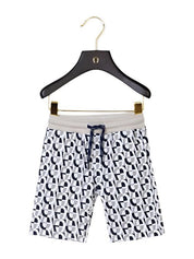 Bermudas sweat lycra embroidery ce