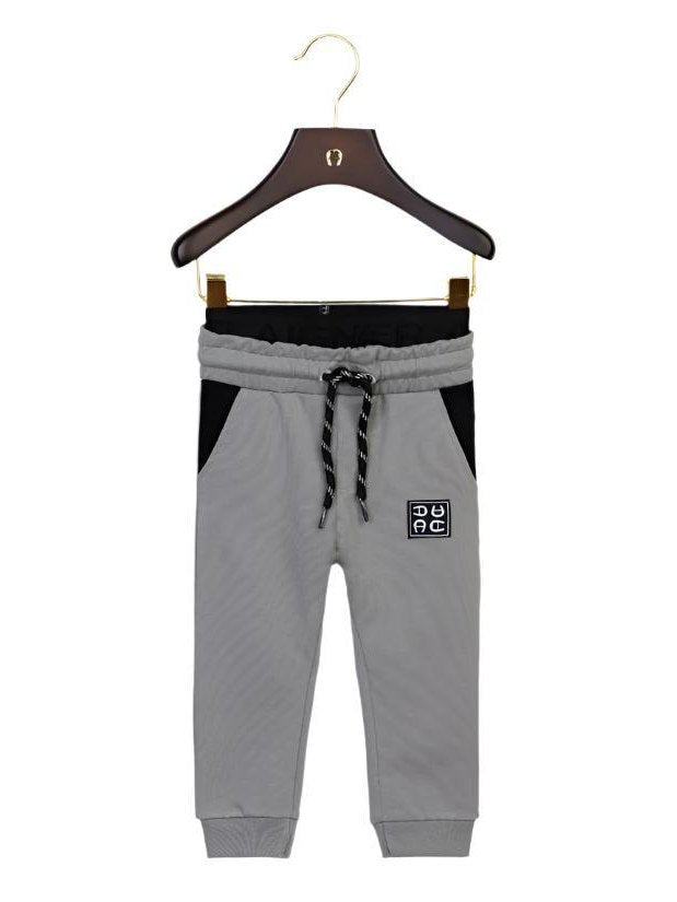 Trousers sweat lycra embroidery/woven badge