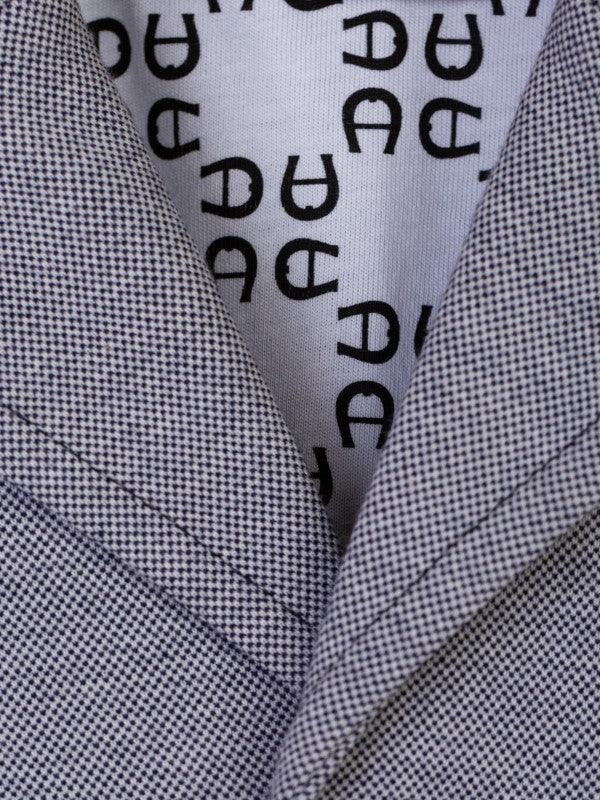 Jacket punto di roma embroidery/woven badge