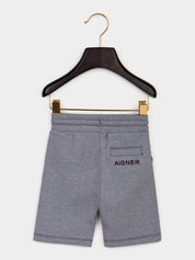 Bermudas punto di roma embroidery/woven badge