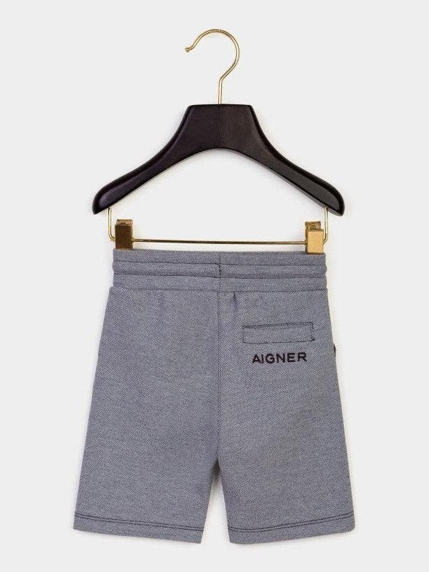 Bermudas punto di roma embroidery/woven badge