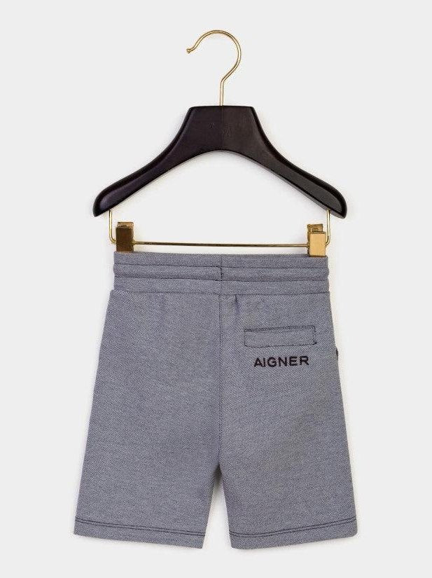 Bermudas punto di roma embroidery/woven badge