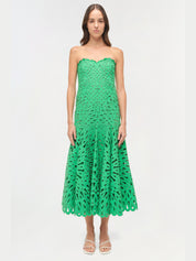 Florence Embroidered Midi Dress