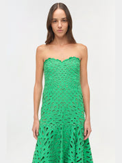 Florence Embroidered Midi Dress