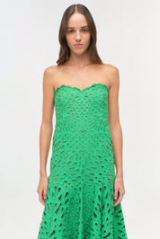 Florence Embroidered Midi Dress
