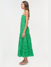 Florence Embroidered Midi Dress