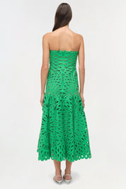 Florence Embroidered Midi Dress