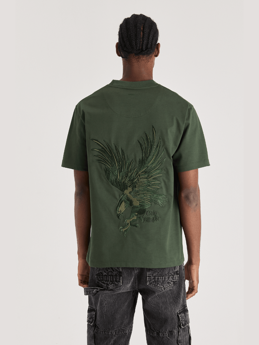 Woodland hawk t-shirt