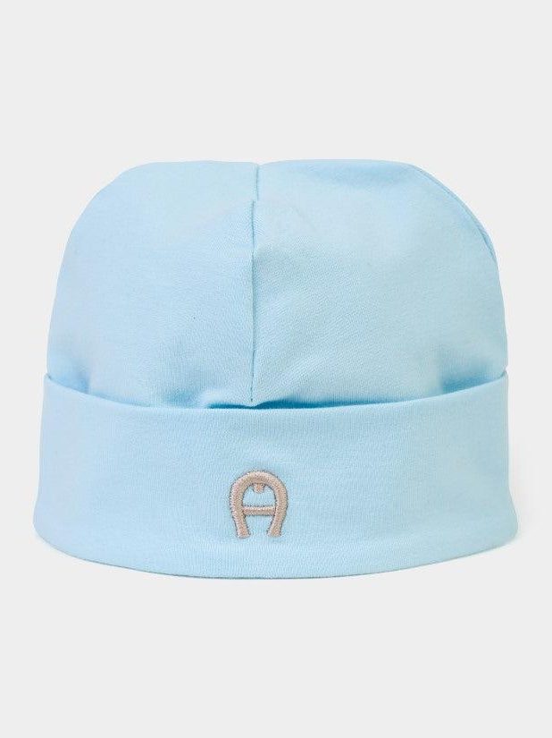 Cap pima cotton with stretch embroidery