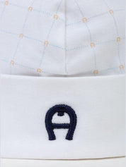 Cap pima cotton with stretch embroidery