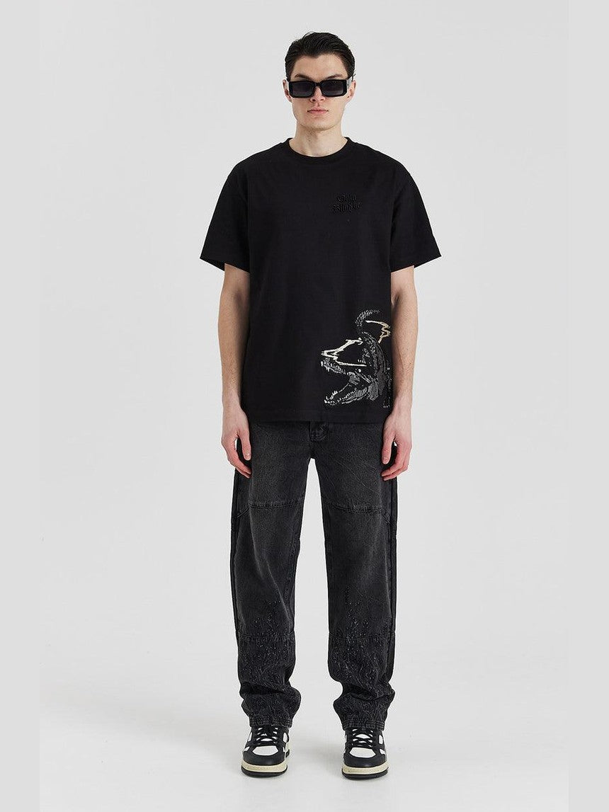 Midnight alligator t-shirt