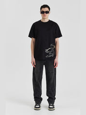 Midnight alligator t-shirt